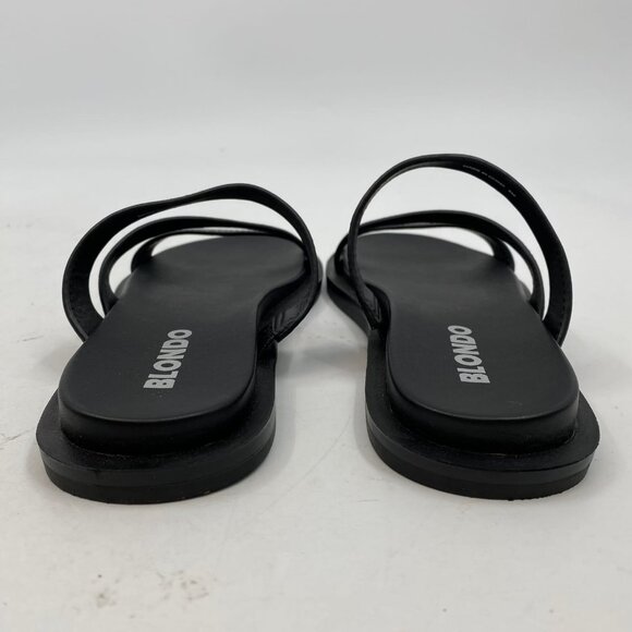Blondo Black Leather Open Toe Sandals | Women’s Size 6 - Picture 5 of 7